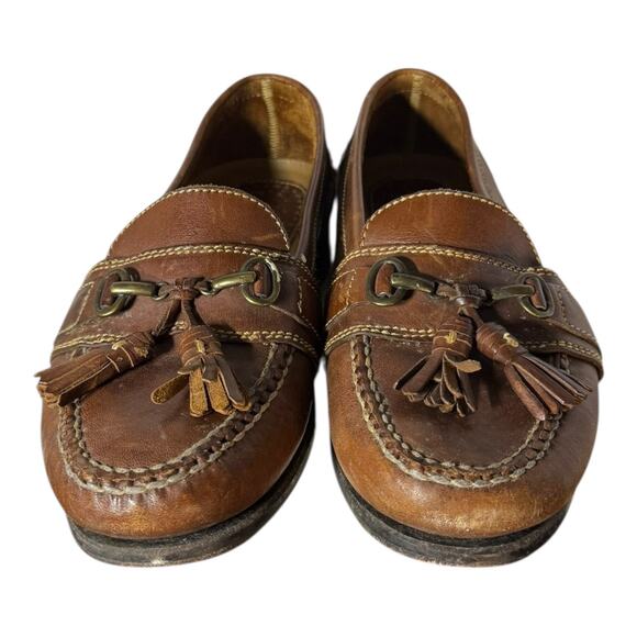 Johnston Murphy Horse Bit Driving Moc Loafer 20-7200 Mens Size 9.5 D Shoes - Picture 2 of 8